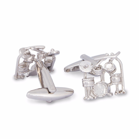 Drum Set Cufflinks 2枚目の画像