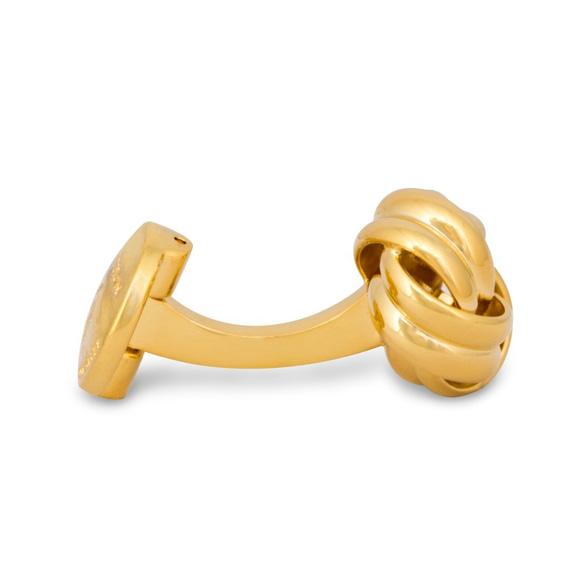 Gold Knot Cufflinks 3枚目の画像