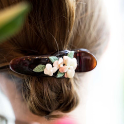 『 紫陽花のヘアクリップ 』 2枚目の画像