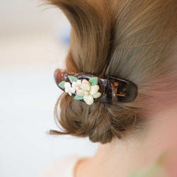 『 紫陽花のヘアクリップ 』 3枚目の画像