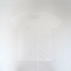 レディスTシャツ（レコードワッペン）　ホワイト　WMサイズ　夏　WATERFALLオリジナル　ワンポイント　レディース 4枚目の画像
