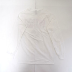 テクノ長袖Tシャツ「デトロイト（DETROIT TECHNO）」ホワイト Mサイズ 秋 WATERFALLオリジナル商品 6枚目の画像