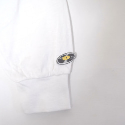テクノ長袖Tシャツ「デトロイト（DETROIT TECHNO）」ホワイト Sサイズ 秋 WATERFALLオリジナル商品 4枚目の画像