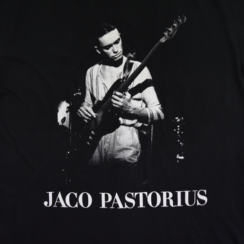 JACO PASTORIUS」ver.3ジャズTシャツブラック Sサイズ WATERFALL T