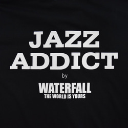 「JACO PASTORIUS」ver.3ジャズTシャツブラック　Sサイズ　WATERFALL 6枚目の画像