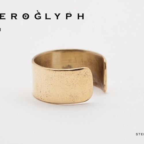 ヒエログリフリング「ウジャトの目」 指輪・リング STEEL DROPS