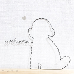 ♡ もこもこプードルのwelcome ♡ 1枚目の画像