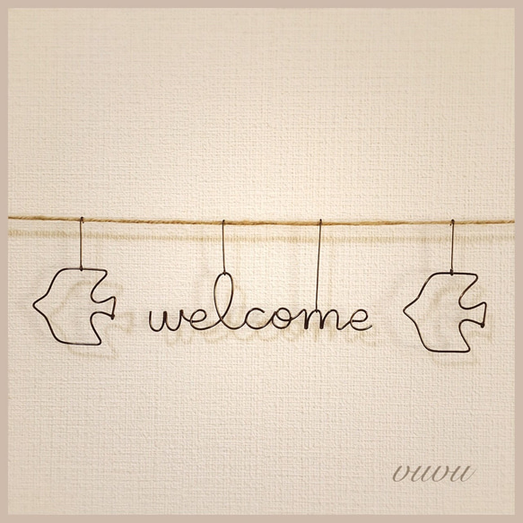 ♡ 北欧バードのwelcome ♡ 1枚目の画像