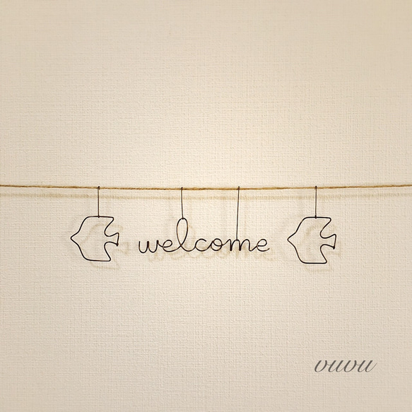 ♡ 北欧バードのwelcome ♡ 2枚目の画像