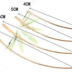 ピアスパーツ イヤリングパーツ 金属パーツ 手芸材料 サイズと色選択自由 2枚目の画像