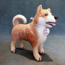 ニードルフェルトの日本を代表する秋田犬 2枚目の画像