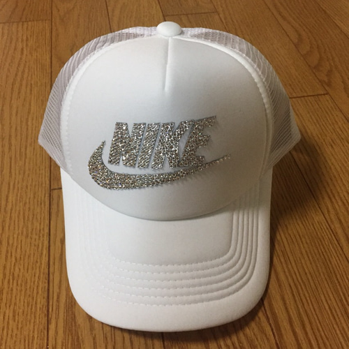 ナイキ風 高級スワロフスキーキャップ キャップ 帽子工房 通販