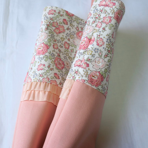 受注製作 リバティ フェリシテ フリル 上履き入れ 上靴入れ 幼稚園  