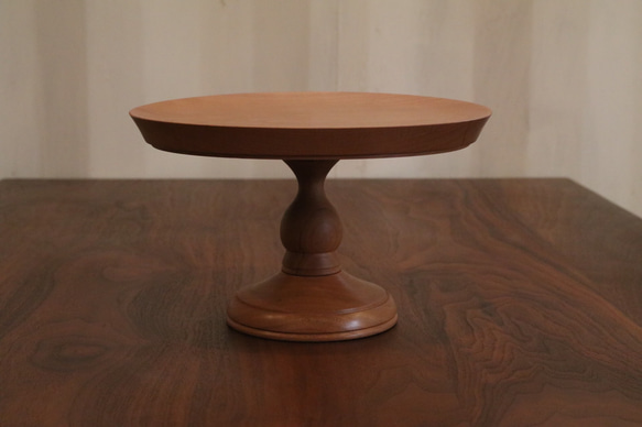 コンポート皿(チェリー)27ｃｍ 1枚目の画像