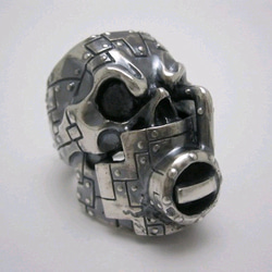 Gremlin Skull Robot " Contain " Ring R-35 2枚目の画像