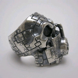 Gremlin Skull Robot " Contain " Ring R-35 4枚目の画像