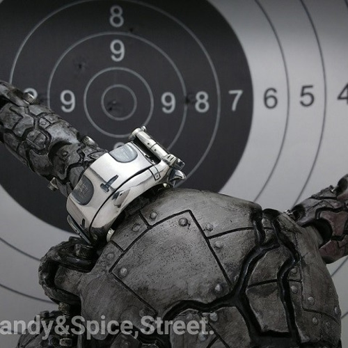 シルバー925 ロシアンルーレット リボルバー リング☆ R-45 指輪