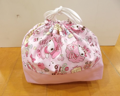 茉白様 巾着袋 お弁当袋 ハンドメイド 0_5bc1e7f99d3c96386bb7ecd3e49a