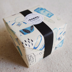 【hoppy】Mini Box-Clothes2 衣服藍紙膠帶 / GTIN : 4713077970843 第1張的照片