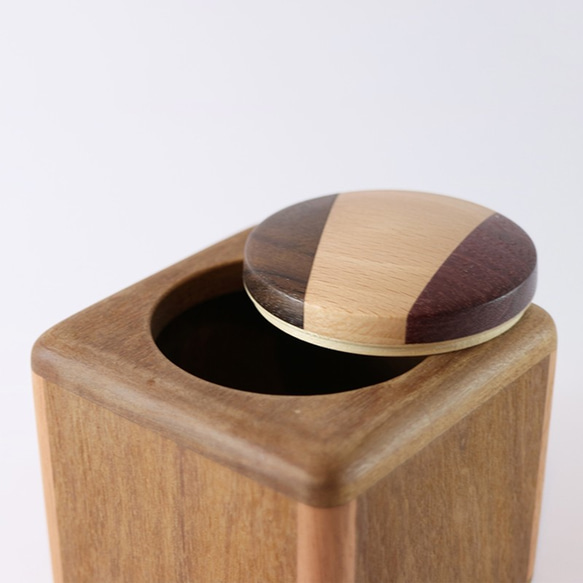 特製拼木圓蓋方體盒 - 大美木豆主體 - 第7張的照片