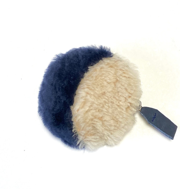 mouton round pouch/moon 2枚目の画像