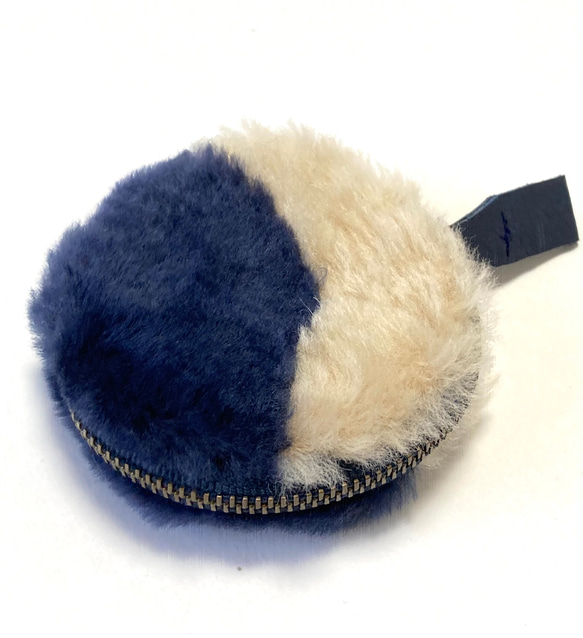 mouton round pouch/moon 3枚目の画像