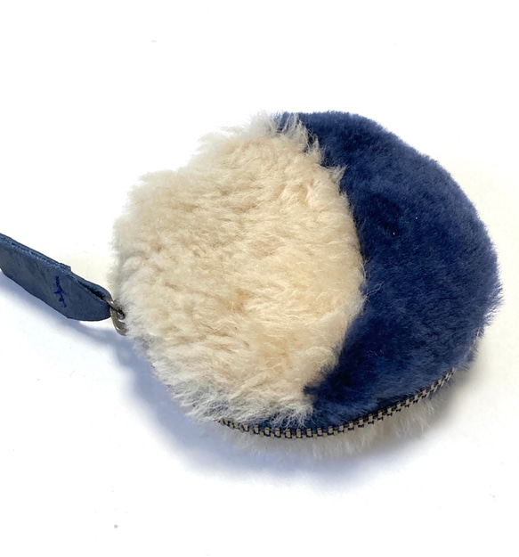 mouton round pouch/moon 4枚目の画像