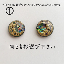 ピアス*＊Croissant lumineux＊* 2枚目の画像