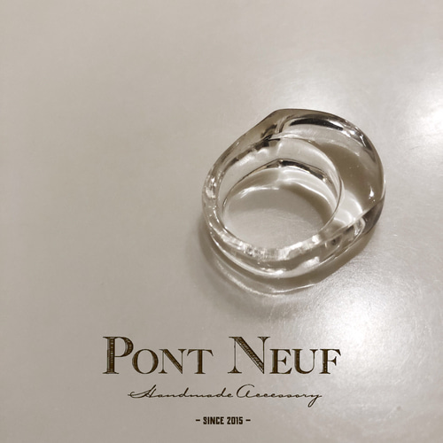 12号のみ》クリアな指飾り 指輪・リング Pont Neuf 通販 6985068