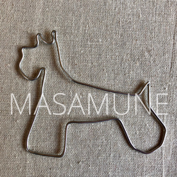 ミニチュアシュナウザー ソルト&ペッパー 羊毛フェルト masamune 通販