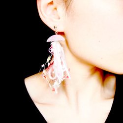 Jumpin' jelly fishes -Heart- pierce/earring 第4張的照片