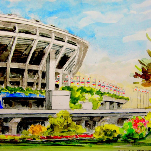 水彩画(水彩画)№166 水彩画(水彩画)№166