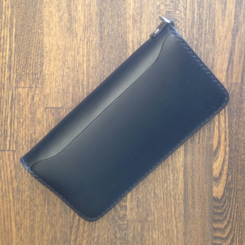 ブッテーロ トラッカーウォレット ニッケル 長財布 Flatfield.l.f 通販