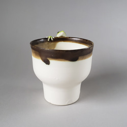 アマガエルのフリーカップ(白) 4枚目の画像