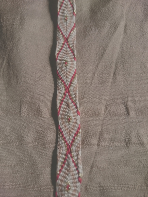 絹糸製    くみひも婦人用羽織紐 2枚目の画像