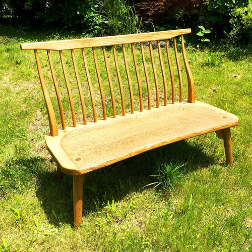 飛騨清見工房「UZUKURI」ベンチ型長椅子 飛騨清見工房「UZUKURI」ベンチ型長椅子