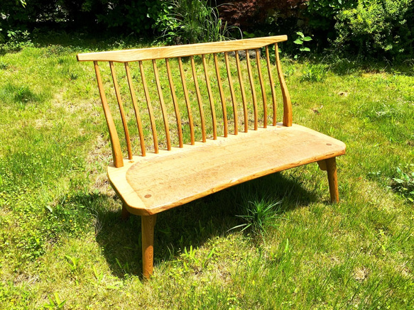 木製長椅子（ベンチ） 1枚目の画像