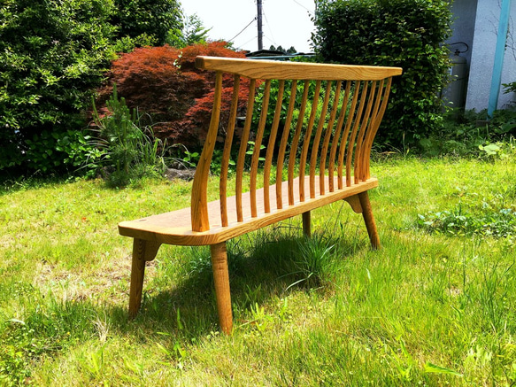 木製長椅子（ベンチ） 4枚目の画像