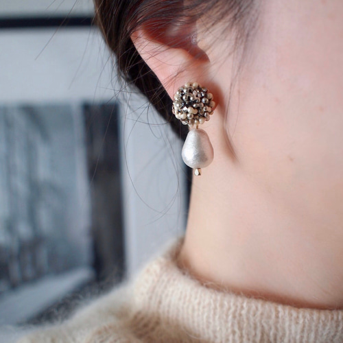 MIRIAM HASKELL ミリアムハスケル　パールドロップピアス MIRIAM HASKELLドロップパールピアス