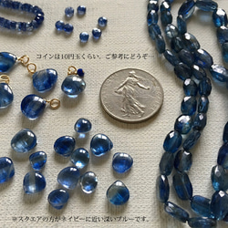 カイヤナイトのブレスレット : ランダム｜ kyanite bracelet（K14GF） 5枚目の画像