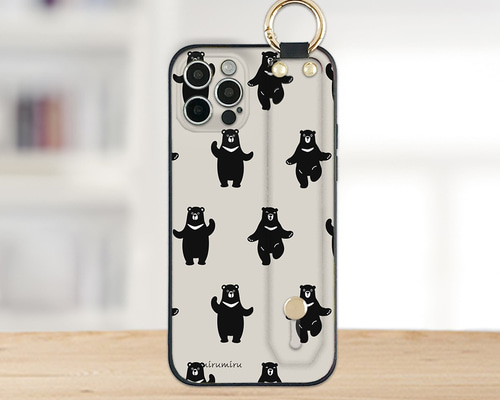 シュールに陽気なクマさん miru02-870 iPhone android ほぼ全