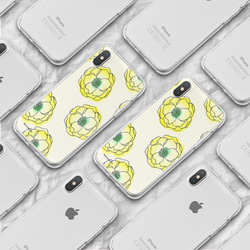 欧風 anemone 水彩 鮮やか iPhoneケース android スマホケース ほぼ全機種対応 flow430 3枚目の画像
