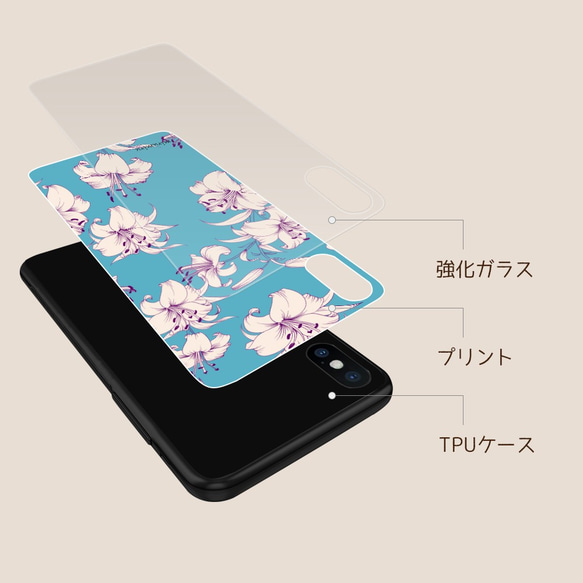 【再販】大人可愛い欧風デザイン flow670 iPhoneケース android スマホケース ほぼ全機種対応 4枚目の画像