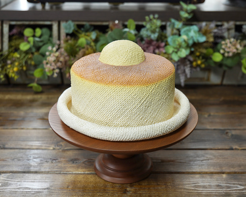 新品 kent bread hat 夏のホットケーキハット 麦わら帽子 パン 受注