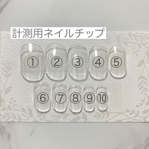 送料無料】計測用ネイルチップ ネイルチップ（つけ爪） KTNAIL