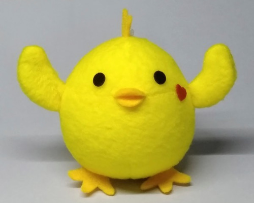 あげぴよ／はあと】ぴよぴよ（ボールチェーン付ぬいぐるみ