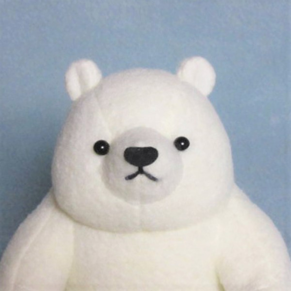 おすわりしろくま ぬいぐるみ KIDONOKO 通販 7640171|Creema おすわりしろくま ぬいぐるみ KIDONOKO 通販 7640171|Creema