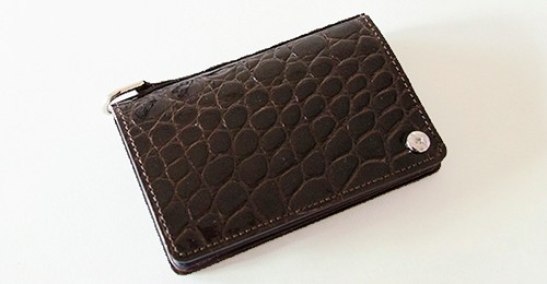 メンズカードケース（茶）（数量限定）