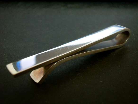 SILVER９５０のネクタイピン…美カット（昭和初期のお品です） SILVER950製 ネクタイピン プレーン その他アクセサリー 一銀