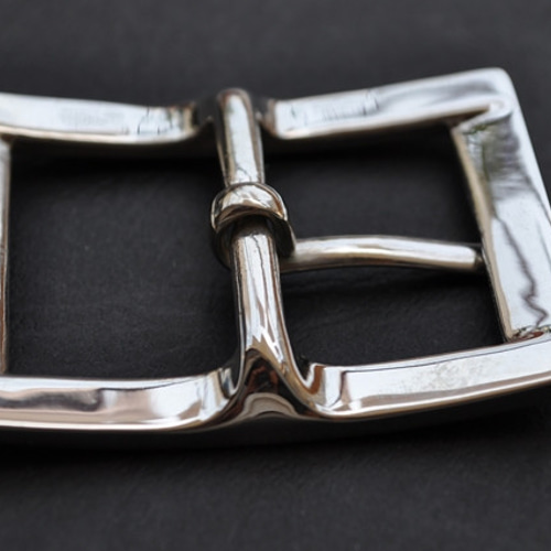 SILVER925製 30㎜幅ベルト用 ロの字型バックル その他アクセサリー